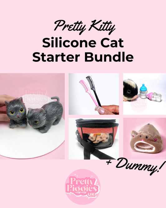 Pretty Kitty Silicone Cat Doll Starter Bundle